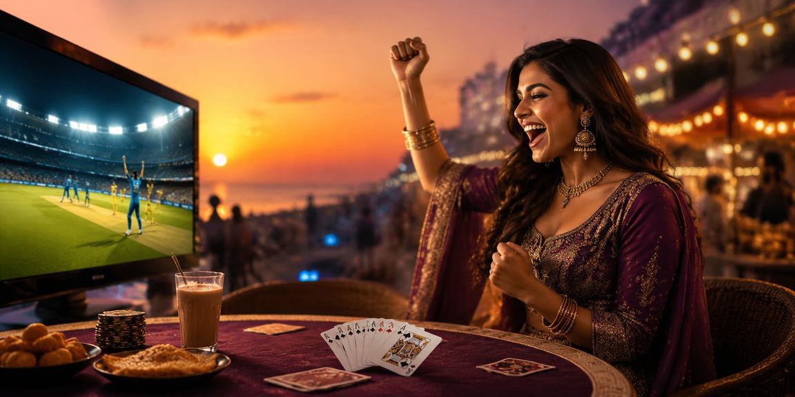 Indian night market and responsible gaming lifestyle